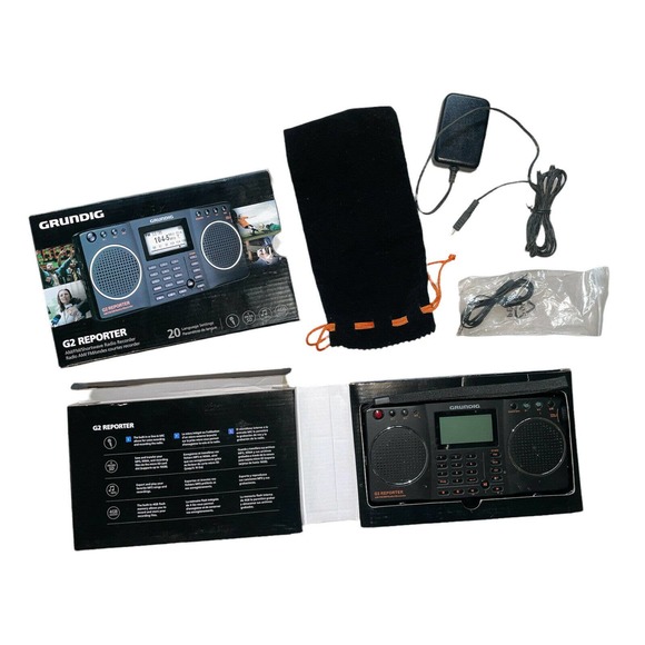 Eton Grundig G2 Reporter AM FM Shortwave Radio 4GB Micro SD NG2B Excellent Con. - Picture 6 of 7